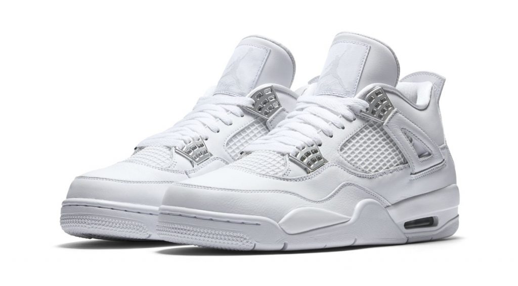 Giày Nike Air Jordan 4 Retro màu trắng dành cho nam